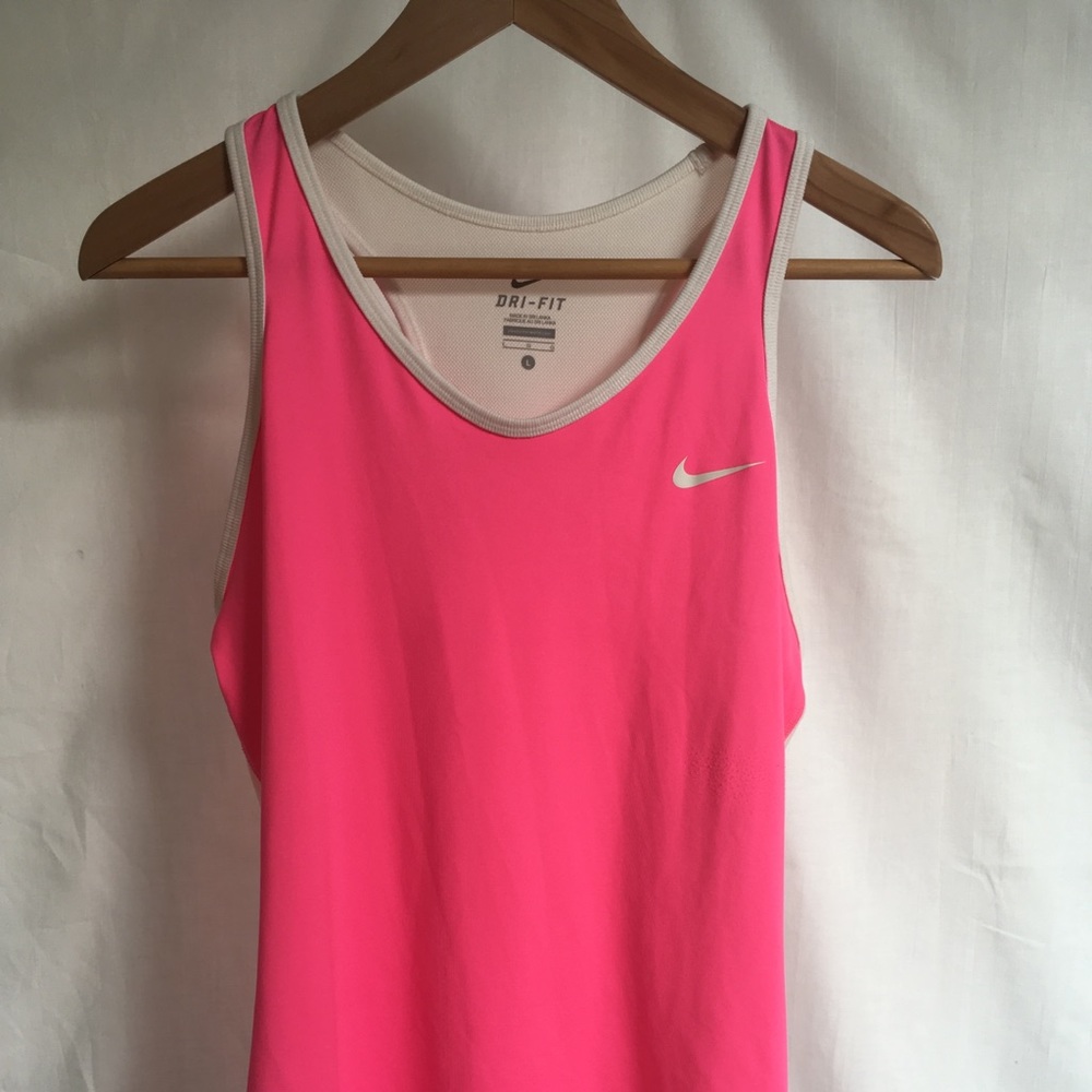 Nike Dri Fit pink tank